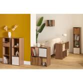Étagère 1 case, marron Mix'n modul