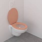 Abattant wc, rose blush Colorama