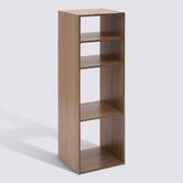 Étagère 4 cases, 34,5x32 cm, marron Mix'n modul