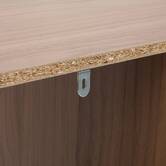 Étagère 9 cases, marron Mix'n modul