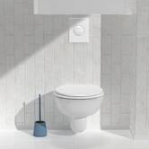 Brosse wc, d.11,5 cm, bleu Colorama