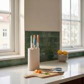 Bloc couteaux, 6 pièces, beige Colors
