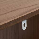 Étagère  4 cases, marron Mix'n modul