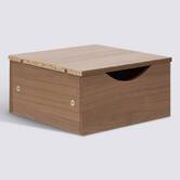 Tiroir + etagere noyer mix 