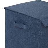 Corbeille à linge, 74l, bleu Colorama