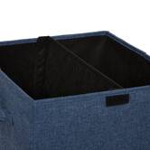 Corbeille à linge, 74l, bleu Colorama
