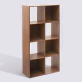 Étagère 8 cases, marron Mix'n modul