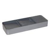 Range-couverts extensible, 4 compartiments, gris Neo