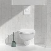 Brosse wc ficus rub color 