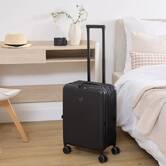 Valise cabine pliable 8 roues, 40l, noir