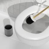 Brosse wc, d.9,5 cm, blanc Solis