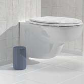 Brosse wc bleu suny color 