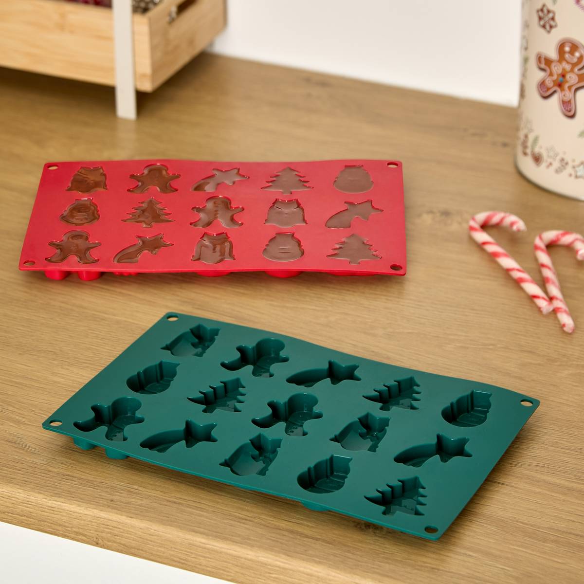 Mle choc 15empreintes noel ass 