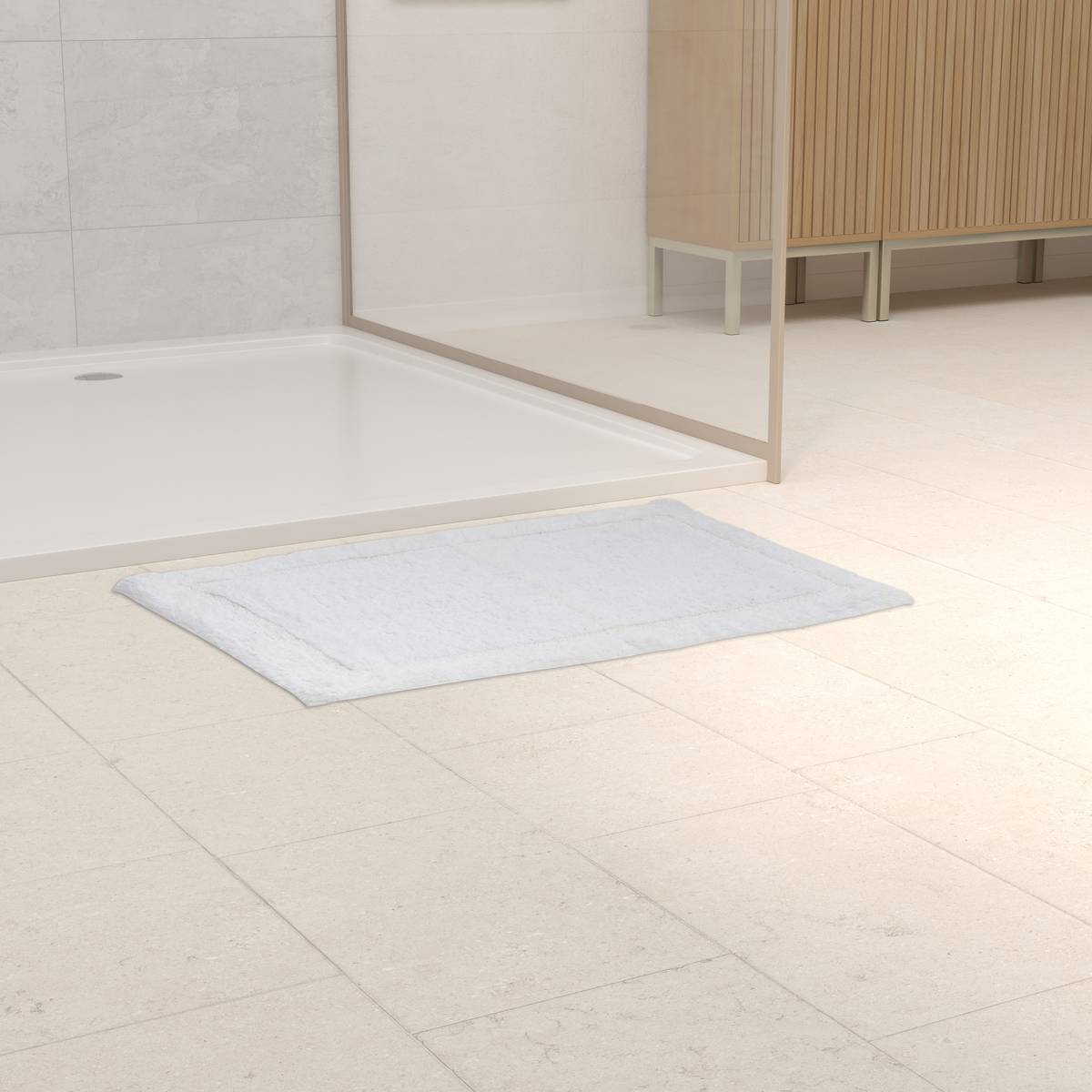 Tapis fluffy 75x50 bl color 