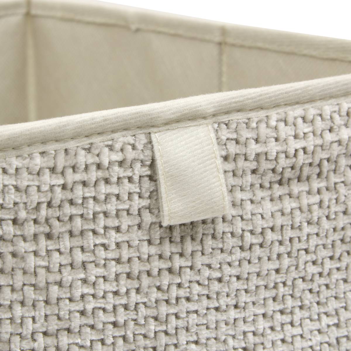 Boite rgmt 31x31 beige velvy 