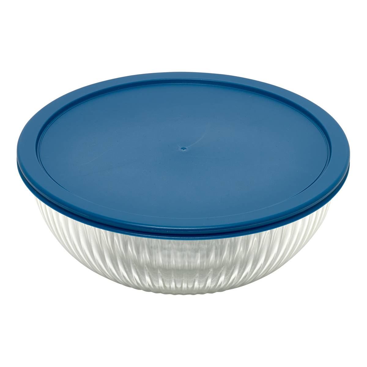 Saladiers verre + couv x5 