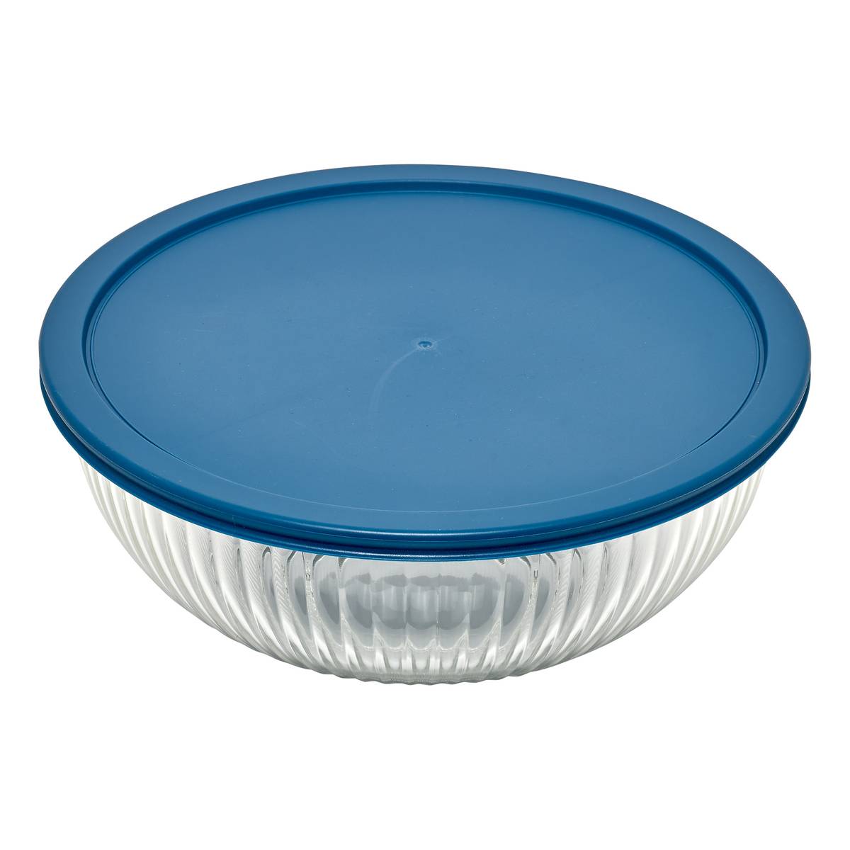 Saladiers verre + couv x5 