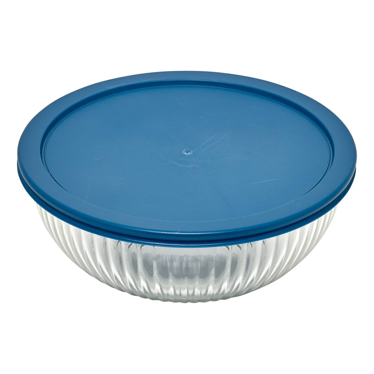Saladiers verre + couv x5 