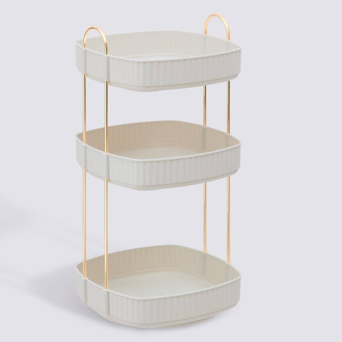 Etagere 3niv rota pet alba 