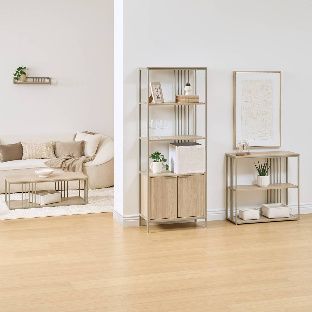 Etagere double 2 portes duna 