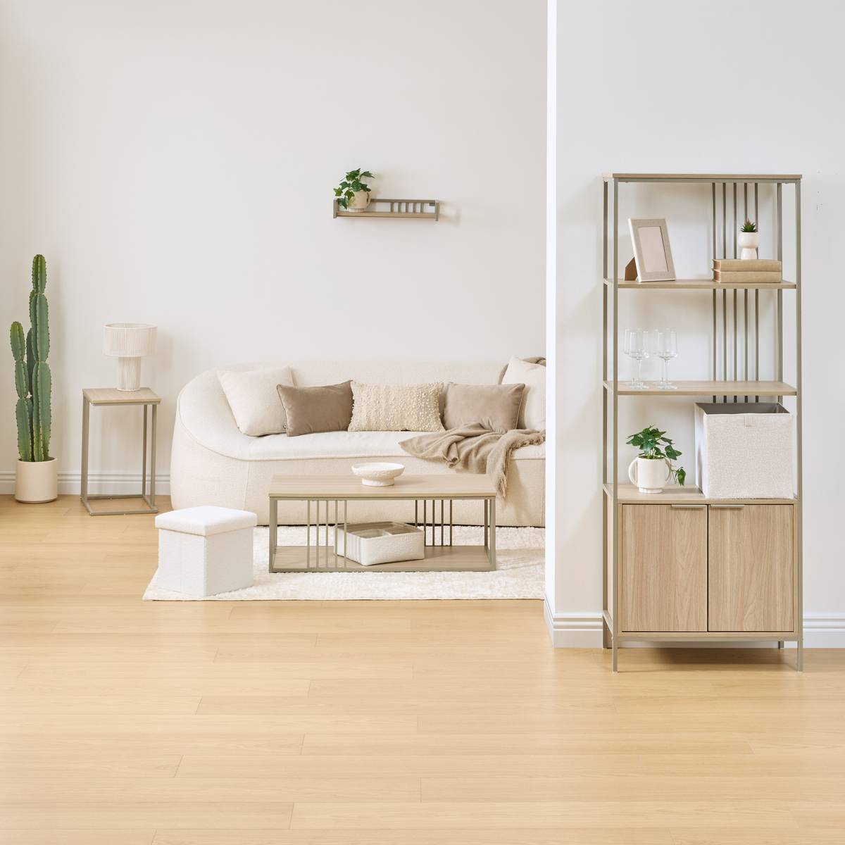 Etagere double 2 portes duna 