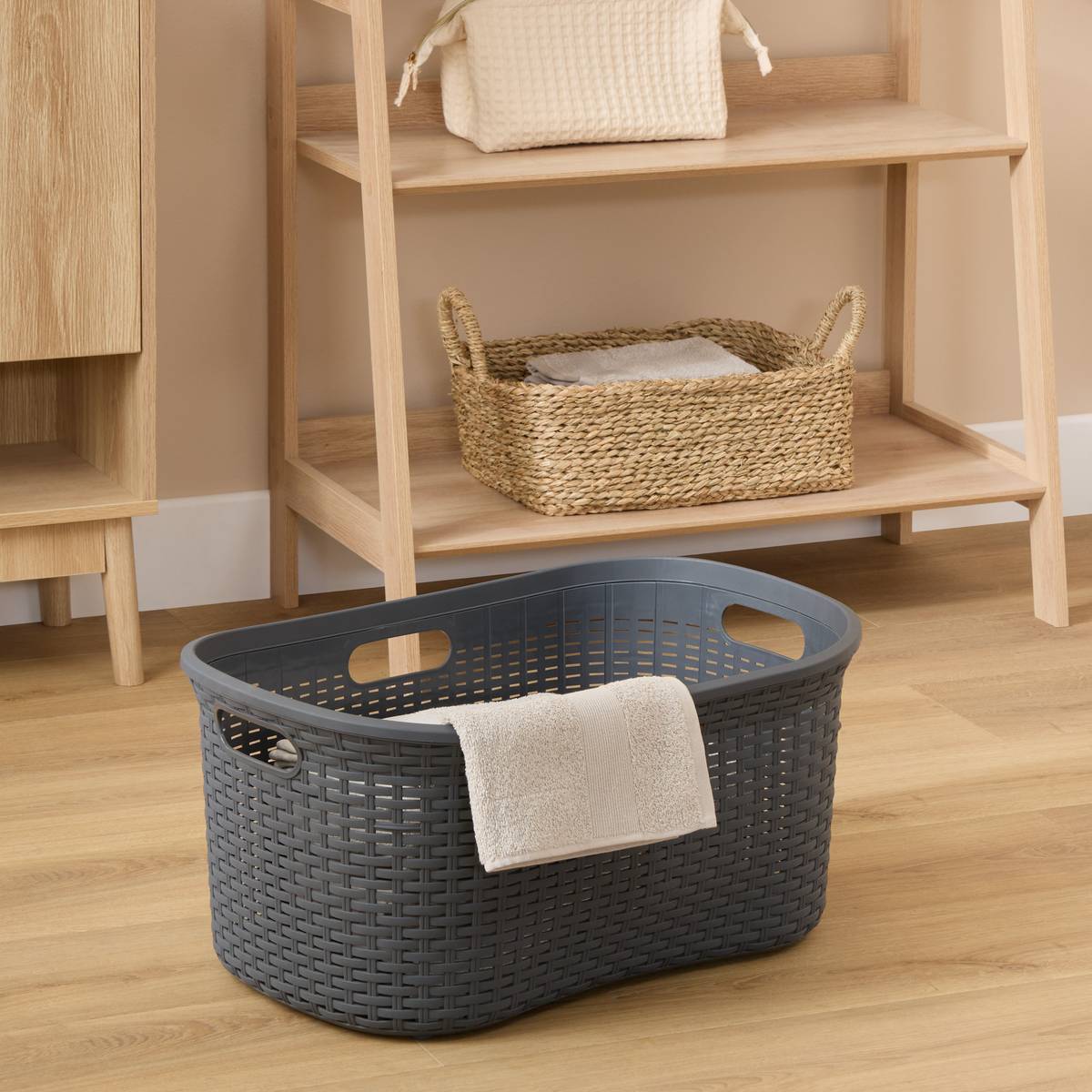 Panier linge 40l gf rattan 