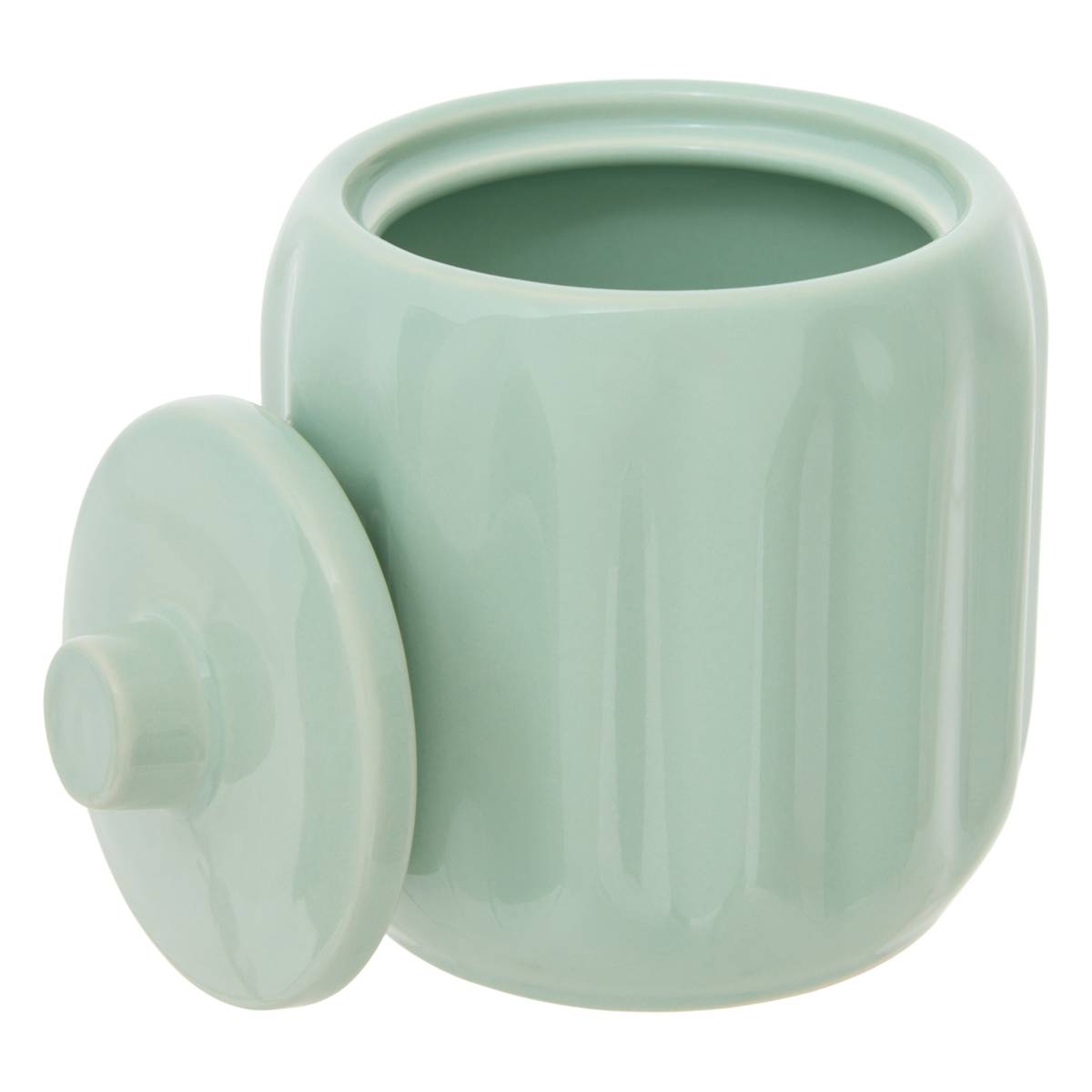 Pot à cotons, d.12,5 cm, vert céladon Colorama