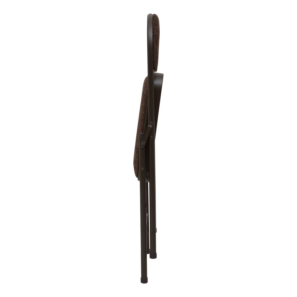 Chaise marron flexy+ velvy 
