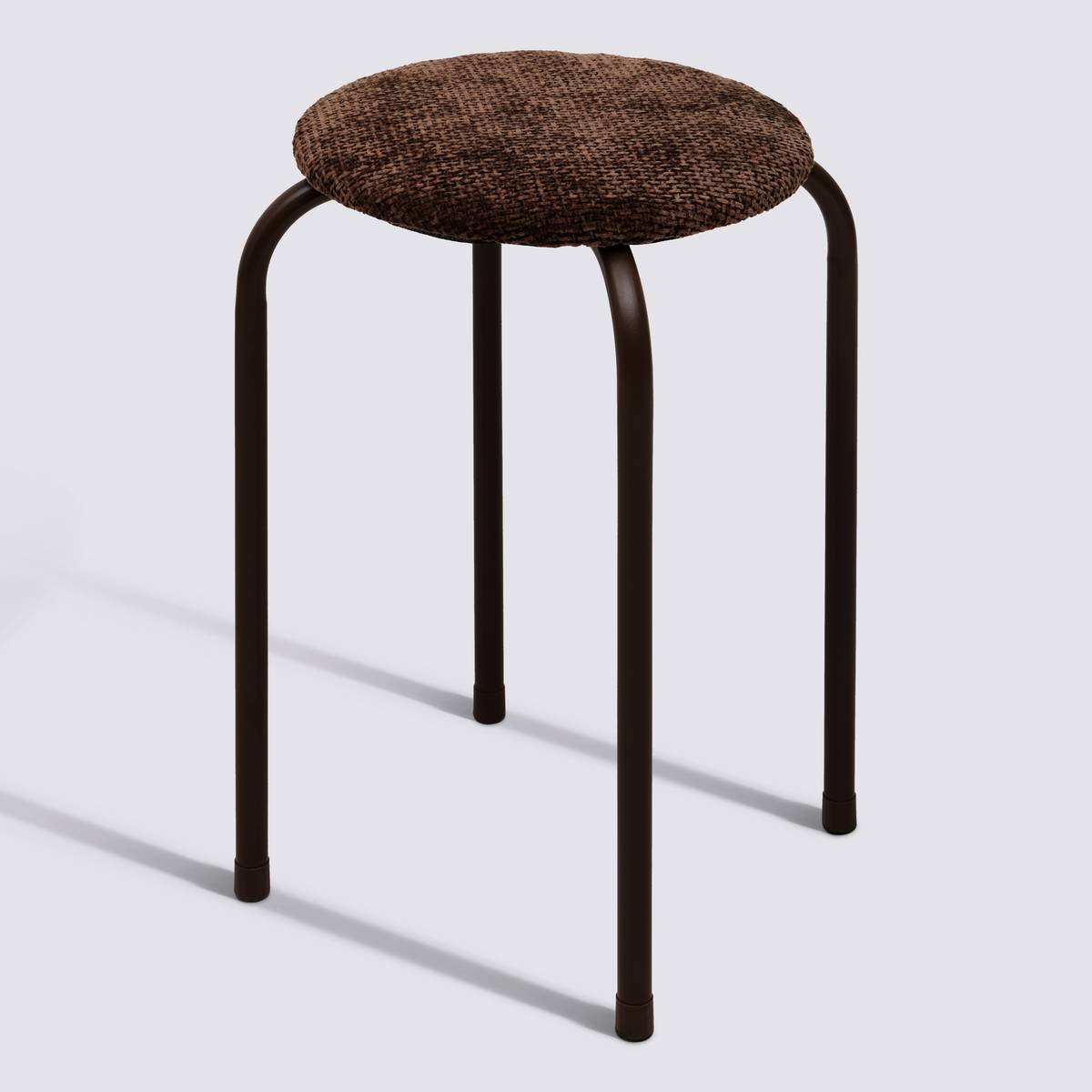 Tabouret empil marron velvy 