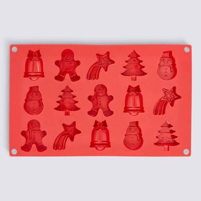 Mle choc 15empreintes noel ass 