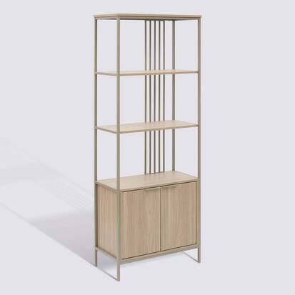 Etagere double 2 portes duna 