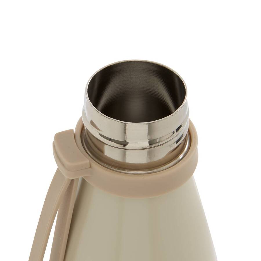 Bouteille isotherme, acier inoxydable, 0,65l, beige lin 