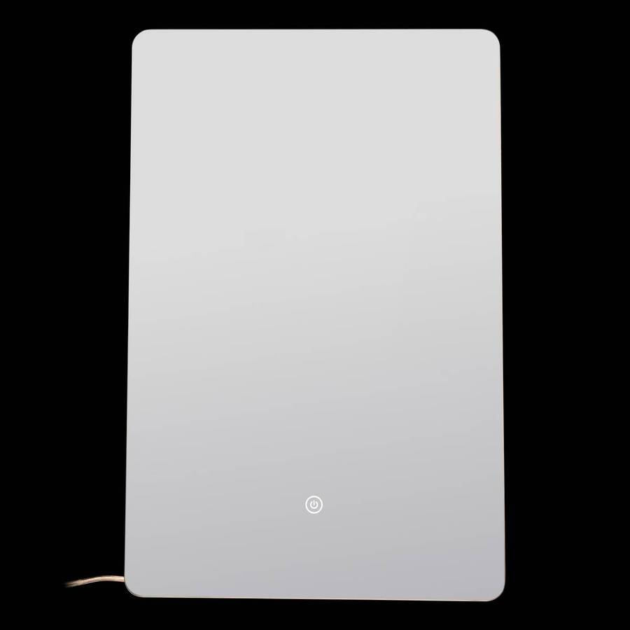 Miroir led 60x40cm halo rect 