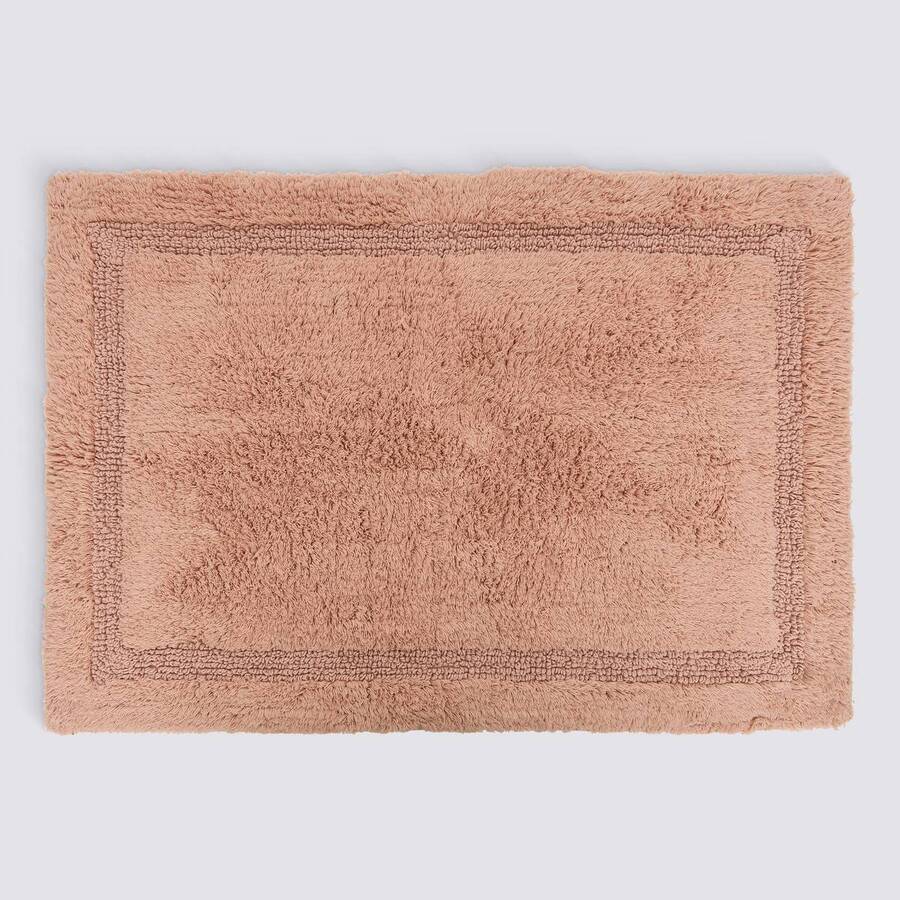 Tapis fluffy 75x50 blush color 