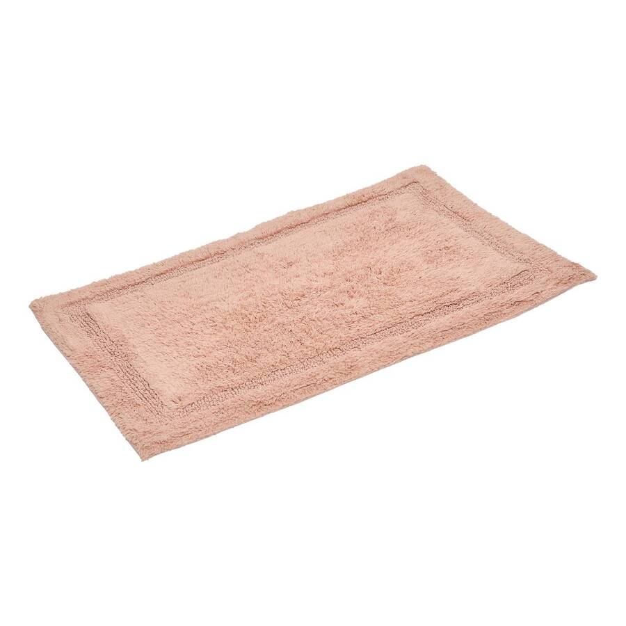 Tapis fluffy 75x50 blush color 