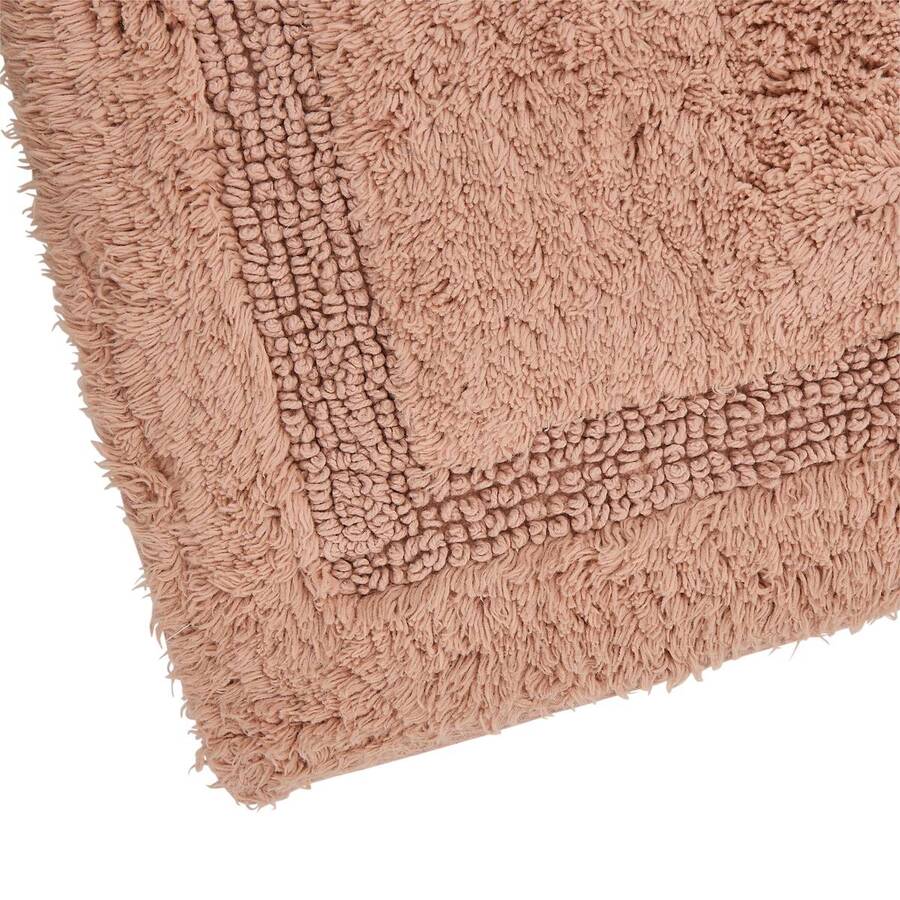 Tapis fluffy 75x50 blush color 