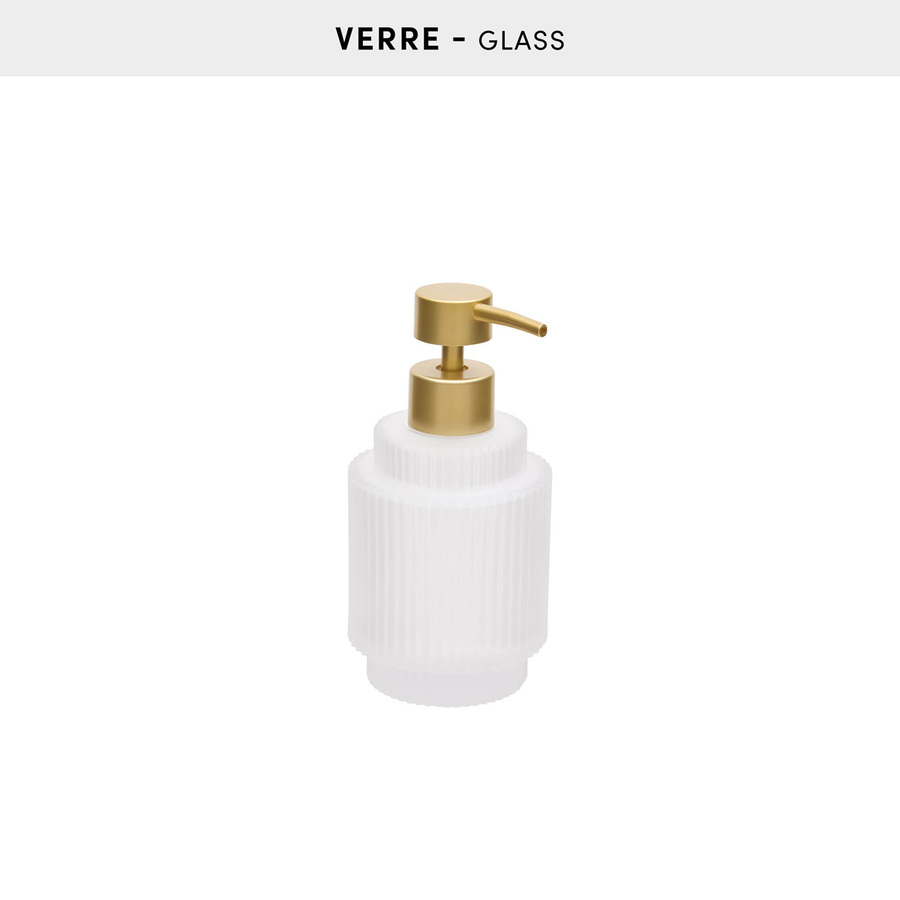Distributeur de savon, 0,3l, transparent Solis