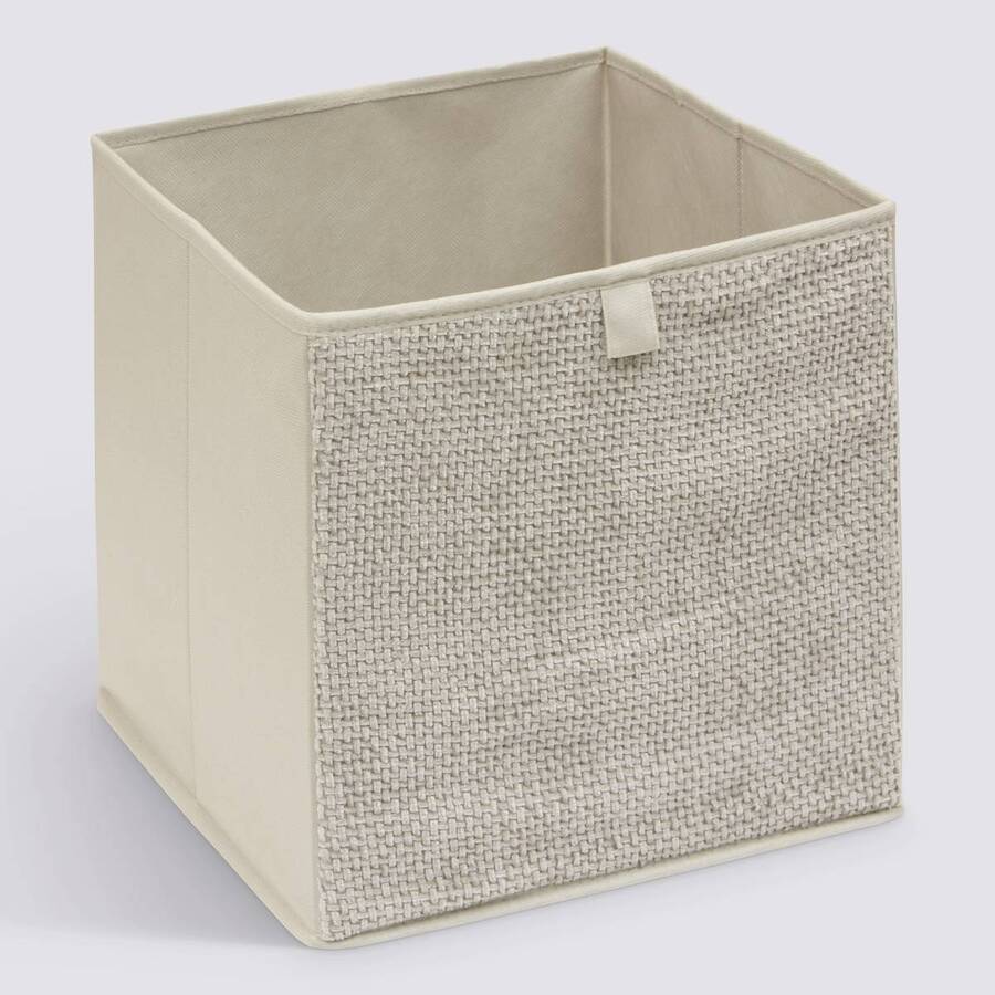 Boite rgmt 31x31 beige velvy 