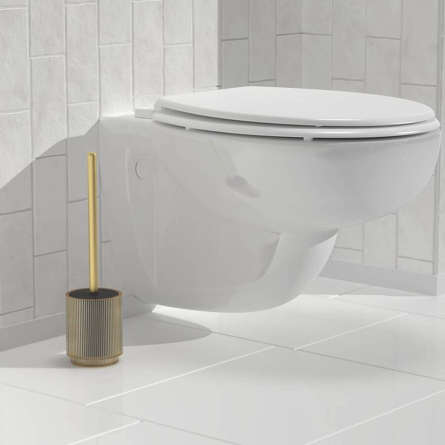 Brosse wc, d.9,5 cm, ambre Solis