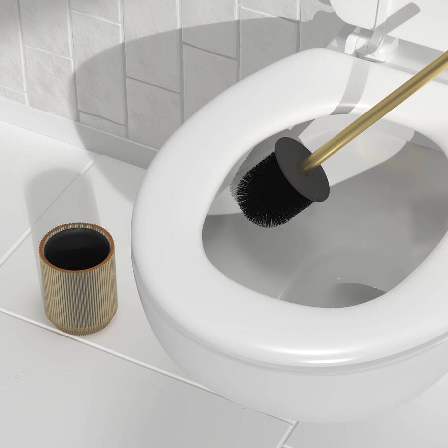 Brosse wc, d.9,5 cm, ambre Solis