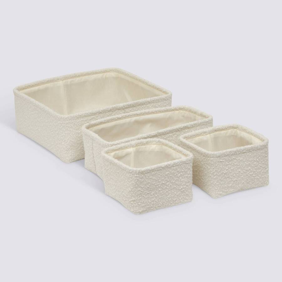 Lot panier 4p bouclette 
