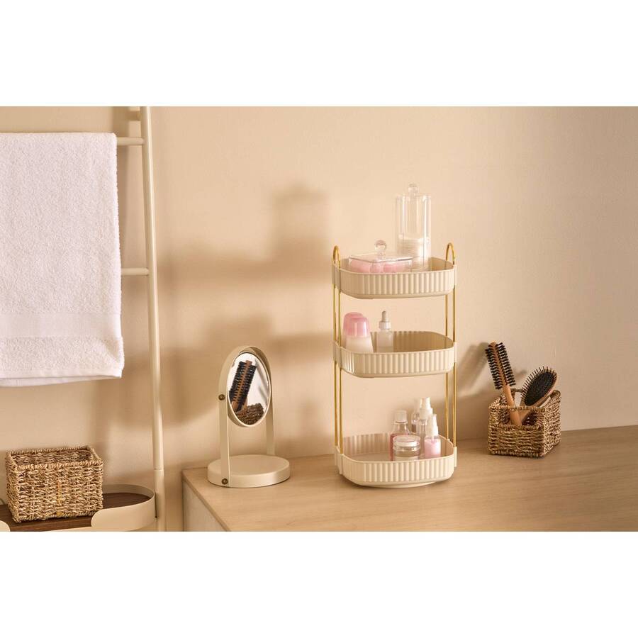 Etagere 3niv rota pet alba 