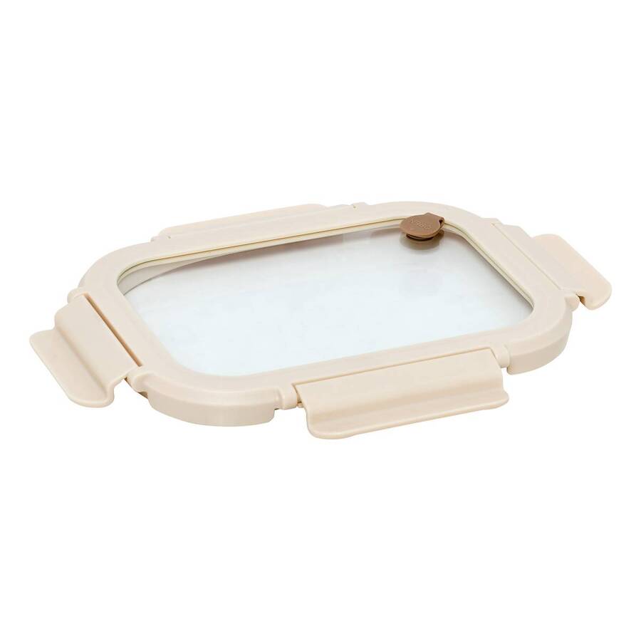 Lot de 3 boîtes de conservation, 1/3,7/6,4l, transparent Clipeat+