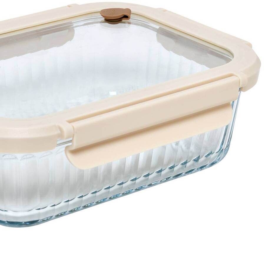 Lot de 3 boîtes de conservation, 1/3,7/6,4l, transparent Clipeat+