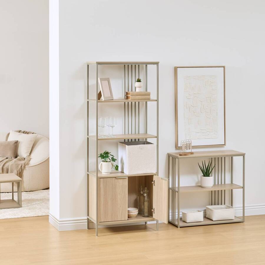 Etagere double 2 portes duna 