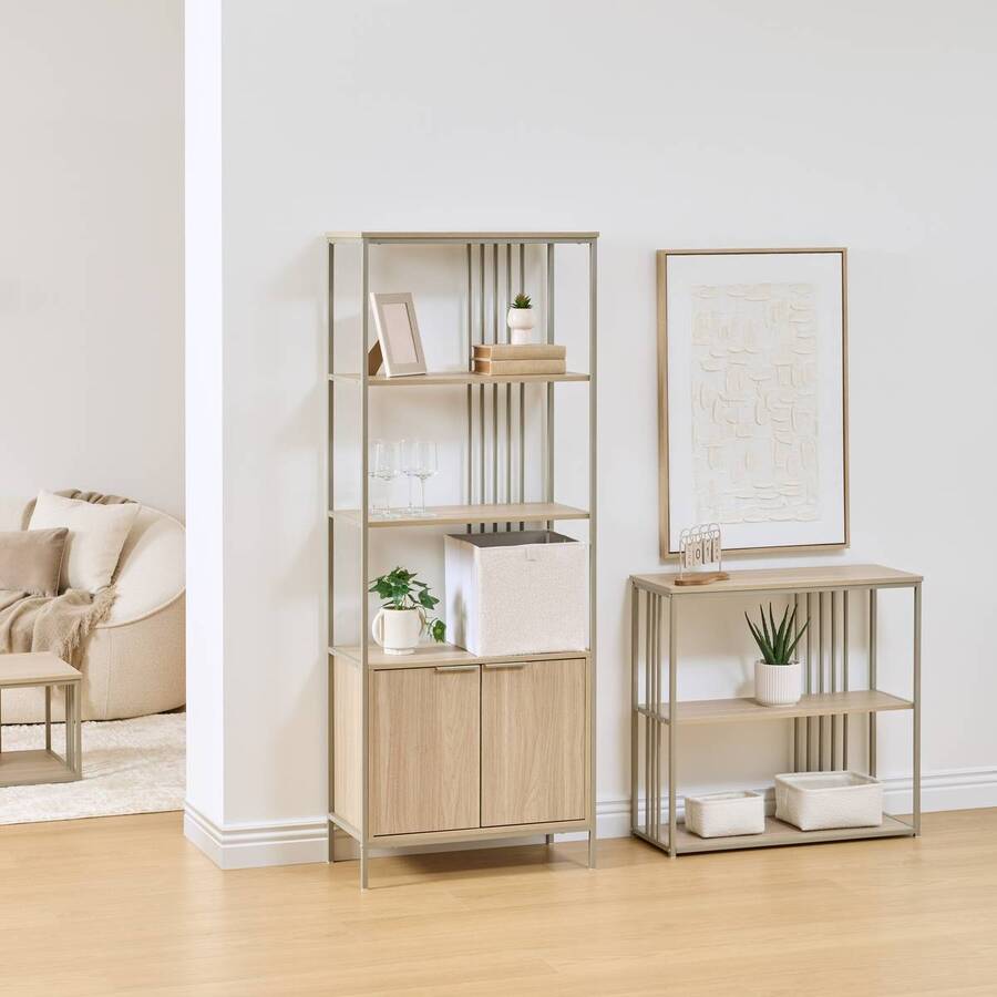 Etagere double 2 portes duna 