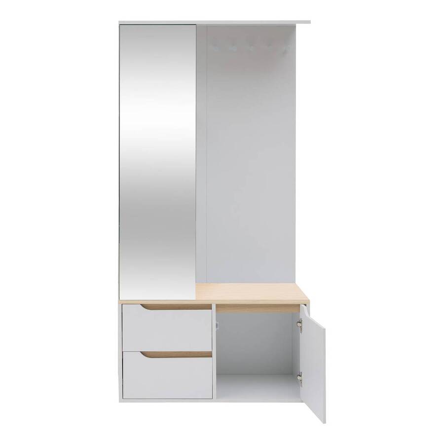 Vestiaire mtl/bois luma 