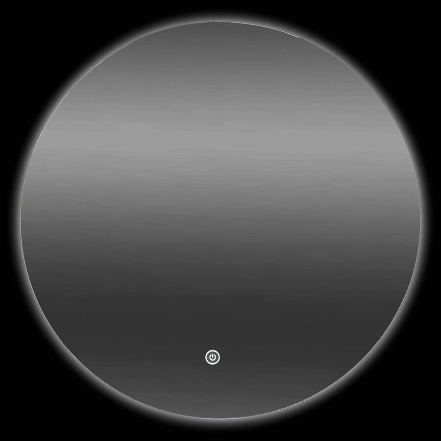 Miroir led 50cm halo rond 