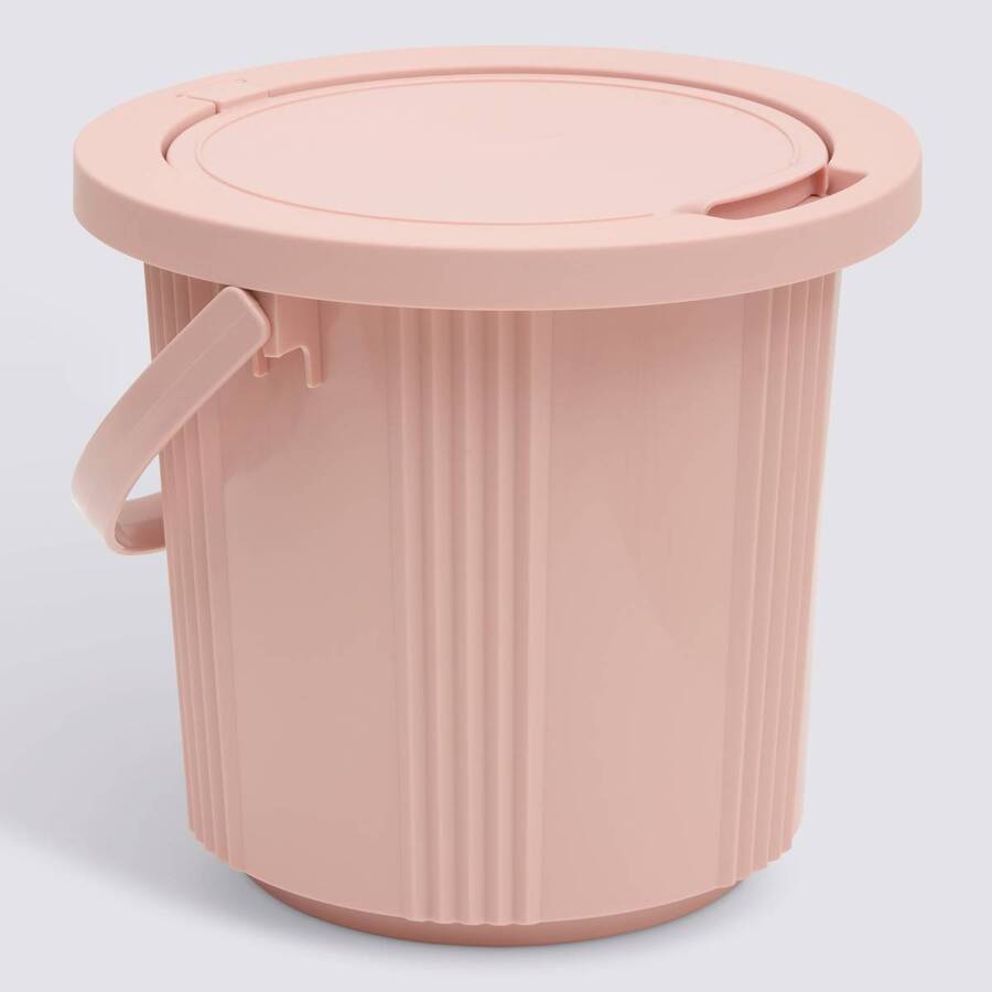 Poub compost plast10l rose 
