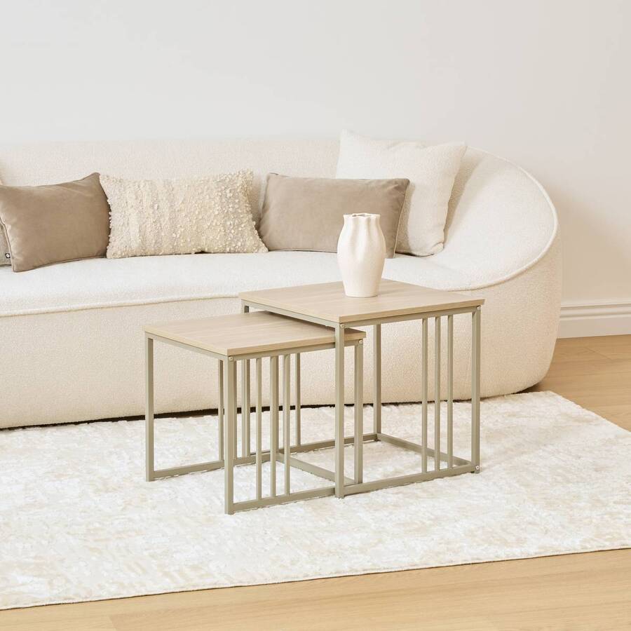 Tables gigognes x2 duna 